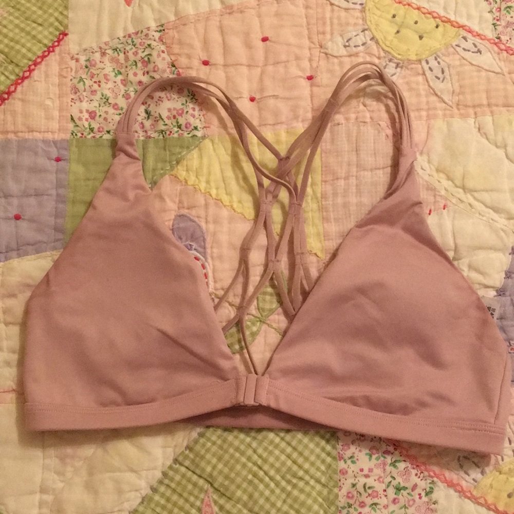 Mauve sports bra